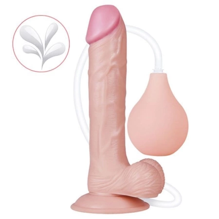 Фаллоимитатор с имитацией семяизвержения